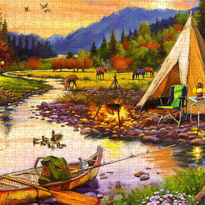 Wrapped in nature, with the kind of view every camper falls in love with. You’ll Always Get There with PieceRelax.