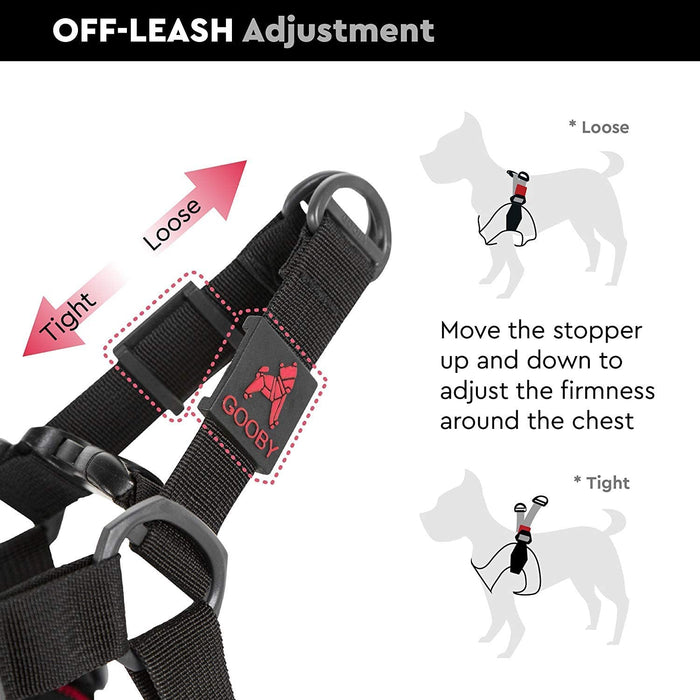 Gooby Escape Free Sport Harness Turquoise Small