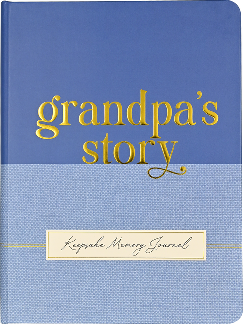 Grandpa's Story Keepsake Memory Journal