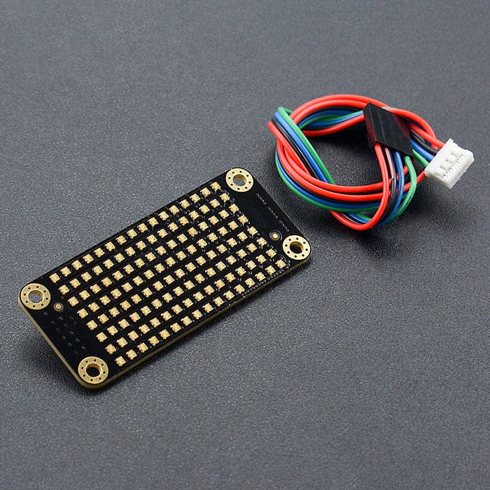 Gravity: I2C 8 x 16 RGB LED Matrix Panel [Discontinued] by DFRobot - The Pi Hut