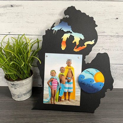 Great Lakes Beach Sunset Magnet