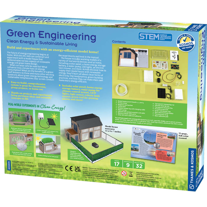 Green Engineering: Clean Energy & Sustainable Living STEM Thames & Kosmos
