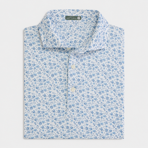 Greenbow Printed Performance Polo