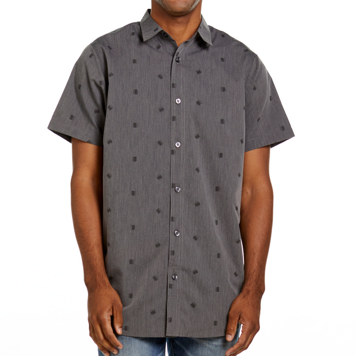 Grey Double-Double® Button Up