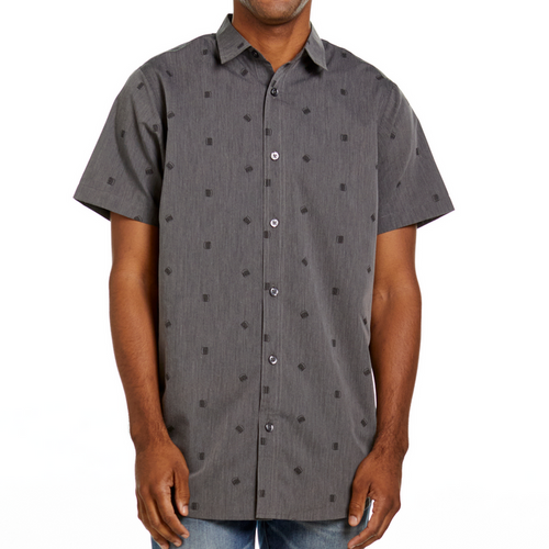 Grey Double-Double® Button Up