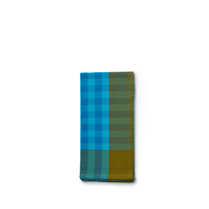 Grid 1 Napkin Blue (Set of 2)