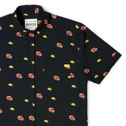 RSVLTS XS RSVLTS Short Sleeve Shirt Guac 'n' Roll – KUNUFLEX Short Sleeve Shirt