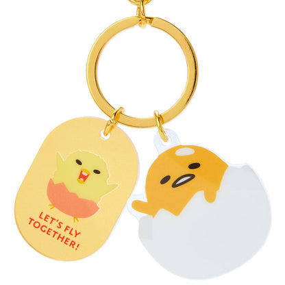 Gudetama Besties Keychain Accessory Japan Original