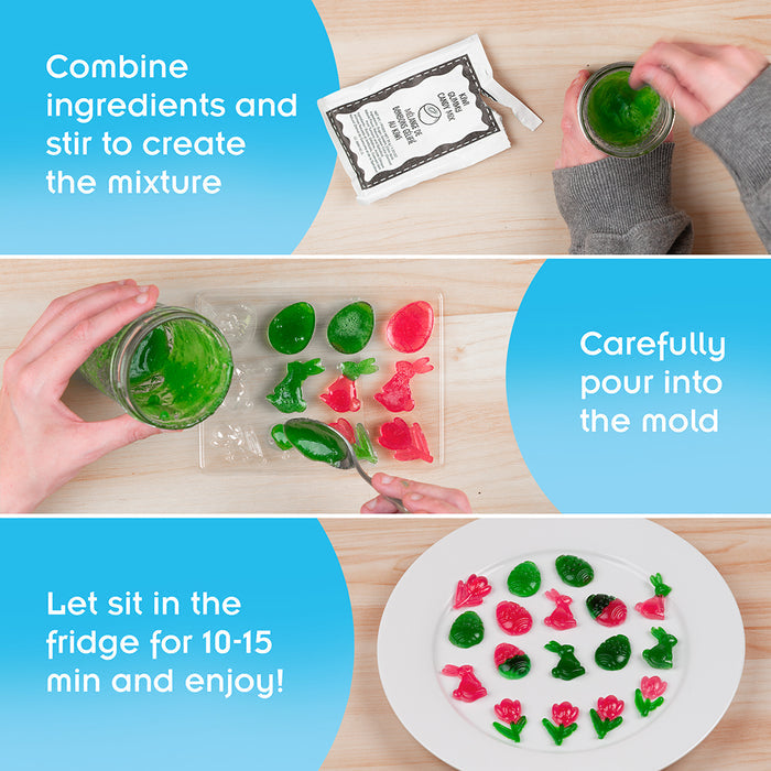 Gummy Candy Kit - Bunnies, Eggs & Tulips STEM Thames & Kosmos