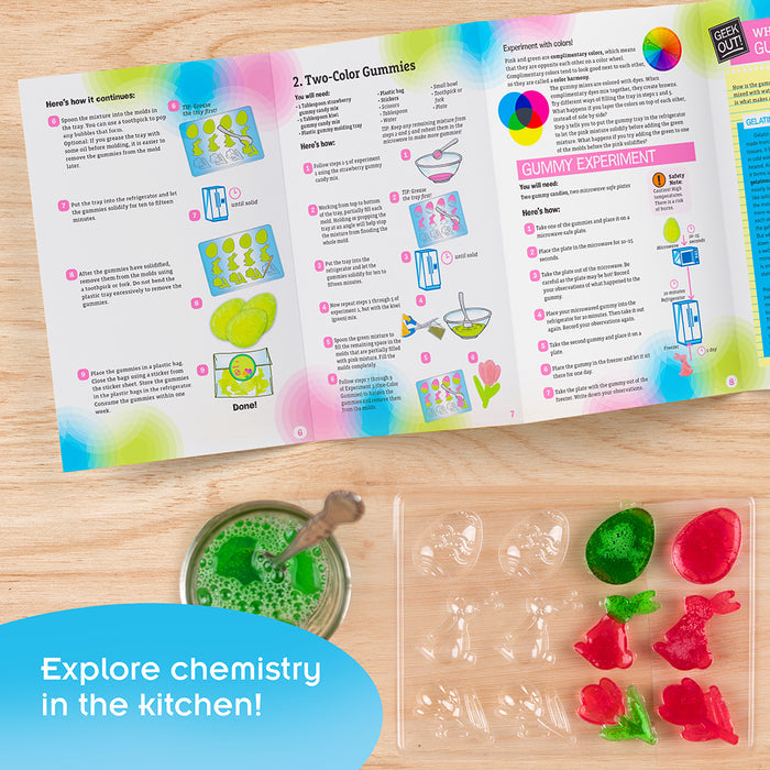 Gummy Candy Kit - Bunnies, Eggs & Tulips STEM Thames & Kosmos