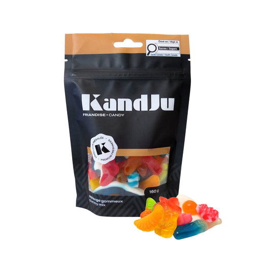 Gummy mix pouch bag - 160 g