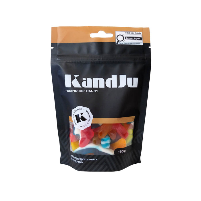 Gummy mix pouch bag - 160 g