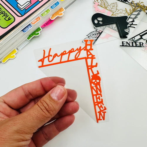 Happy Halloween Corner Tab