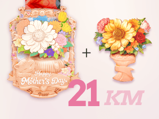 21k Medal + Fridge Magnet