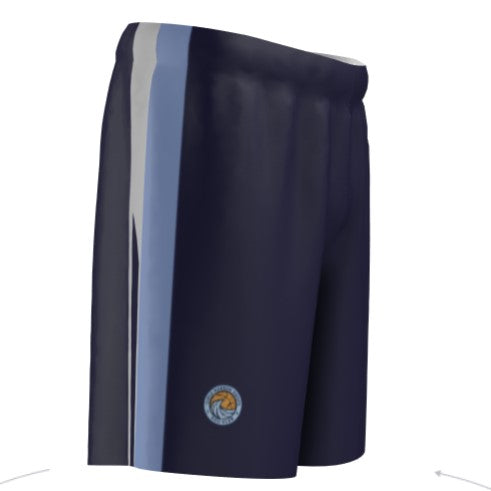 Harbor Hoops Navy Sublimation Shorts