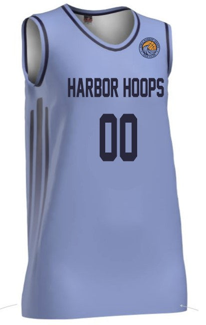 Harbor Hoops Youth Basketball Jersey
