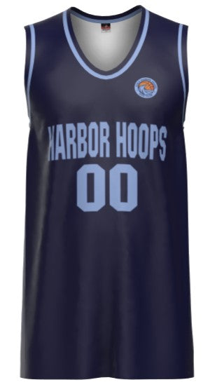 Harbor Hoops Youth Basketball Jersey