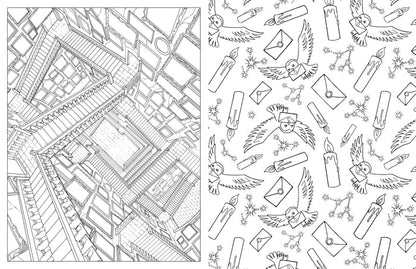 Harry Potter: An Official Hogwarts Coloring Book