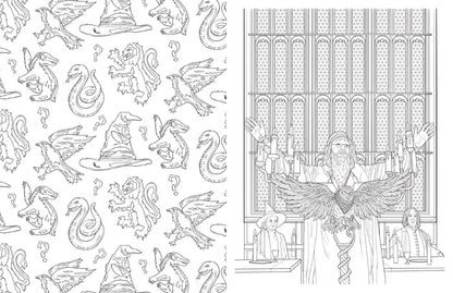 Harry Potter: An Official Hogwarts Coloring Book