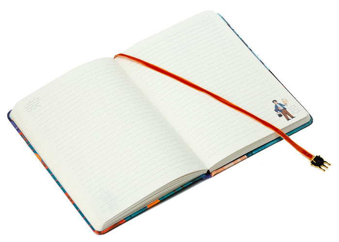 Harry Potter: Exploring Diagon Alley Journal with Ribbon Charm