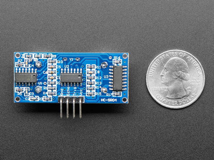 HC-SR04 Ultrasonic Sonar Distance Sensor + 2 x 10K resistors by The Pi Hut - The Pi Hut