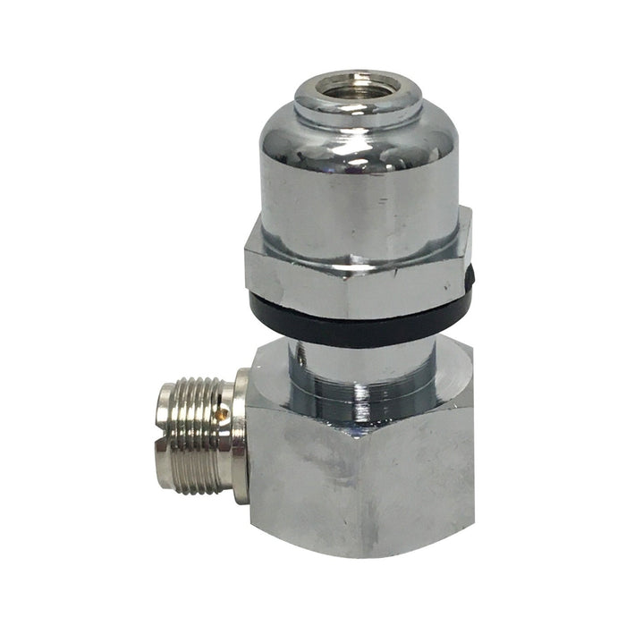 Heavy-Duty CB Antenna Stud with Right Angle | Right Channel Radios