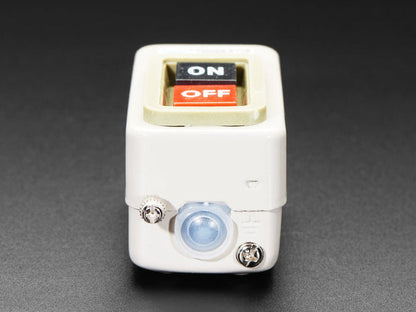 Hefty On-Off Pushbutton Power Switch [Discontinued] by The Pi Hut - The Pi Hut