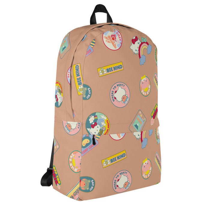 Hello Kitty Adventure Camp All-Over Print Backpack Backpacks Printful