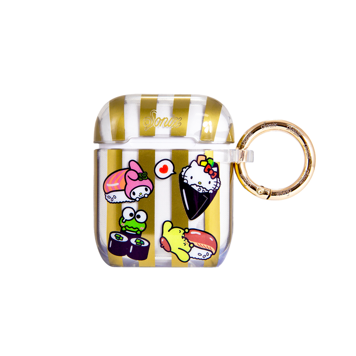 Hello Kitty and Friends x Sonix Sushi AirPods Case (Gen 2/ Gen 3/ Pro) Accessory BySonix Inc. GOLD GEN 2