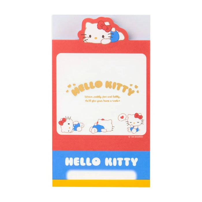 Hello Kitty Mini Notes Memo Pad (Strike A Pose Series) Stationery Japan Original