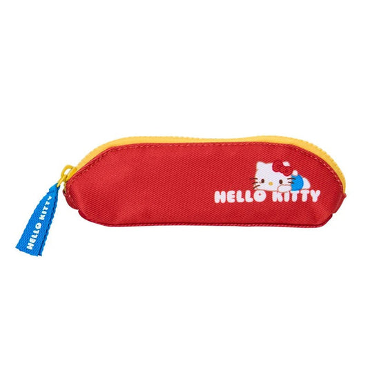 Hello Kitty Slim Pencil Pouch (Strike A Pose Series) Stationery Japan Original