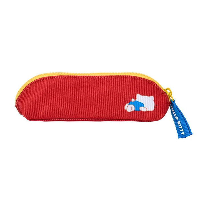 Hello Kitty Slim Pencil Pouch (Strike A Pose Series) Stationery Japan Original