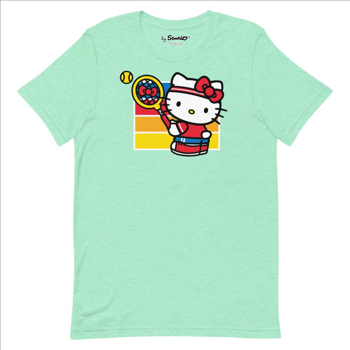 Hello Kitty Tennis T-Shirt Apparel Printful S