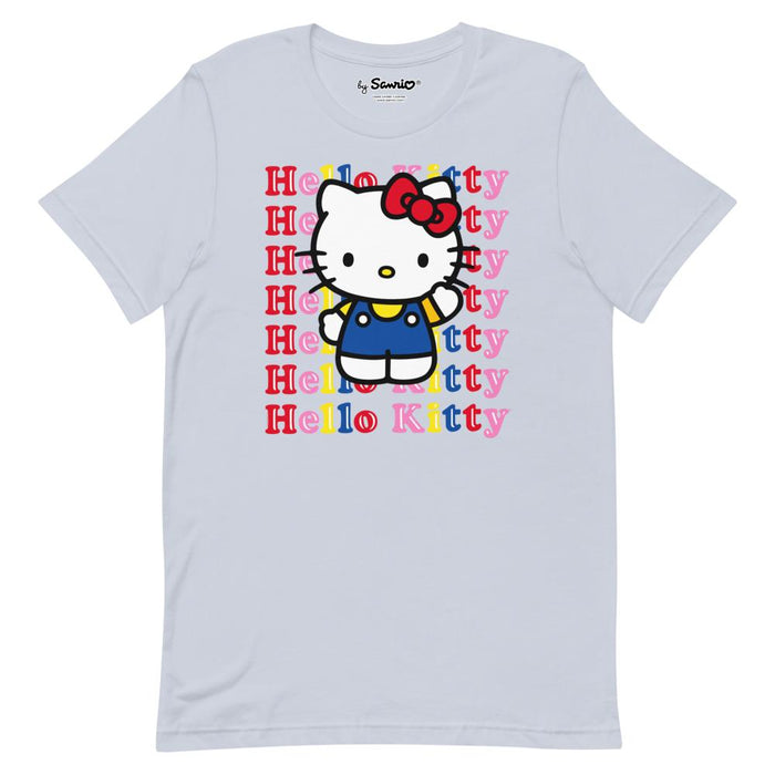 Hello Kitty Watashi Wa T-Shirt (Light Blue) Apparel Printful XS