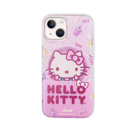 Hello Kitty x Sonix Boba iPhone Case Accessory BySonix Inc. PINK 14/13