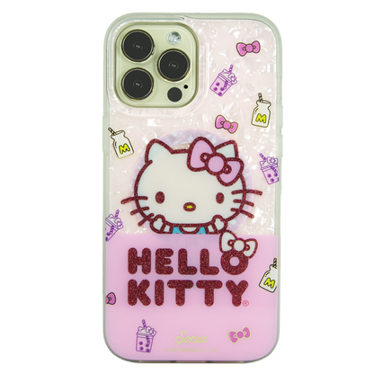 Hello Kitty x Sonix Boba iPhone Case Accessory BySonix Inc. PINK 13/12 Pro Max