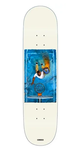 Henry 'Game 7' Deck (White) 8.25"