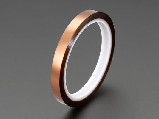 High Temperature Polyimide Tape - 1cm wide x 33 meter roll [Discontinued] by The Pi Hut - The Pi Hut