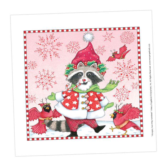His Eyes, How They Twinkled! Mini Print
