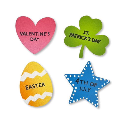 Holiday Calendar Magnets S/4 Spring/Summer