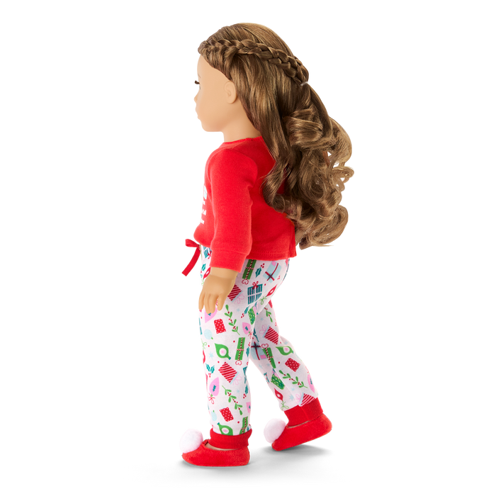 Holiday Wish List PJs for 18-inch Dolls