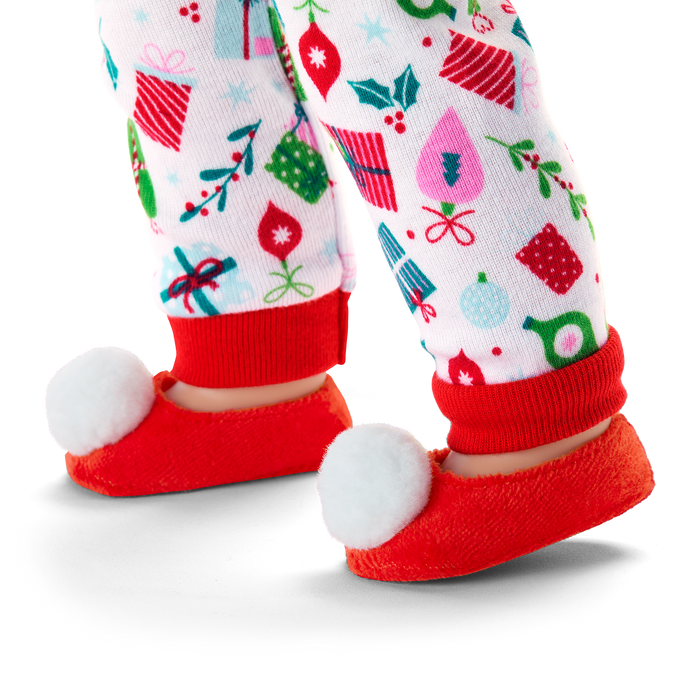 Holiday Wish List PJs for 18-inch Dolls