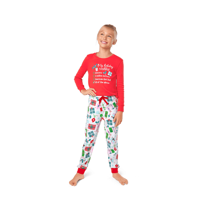 Holiday Wish List PJs for Girls
