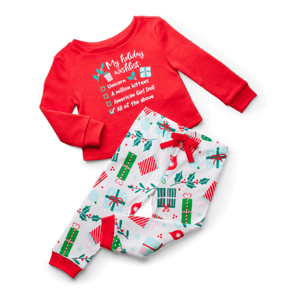 Holiday Wish List PJs for Girls