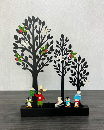 Holly Magnets Set of 4