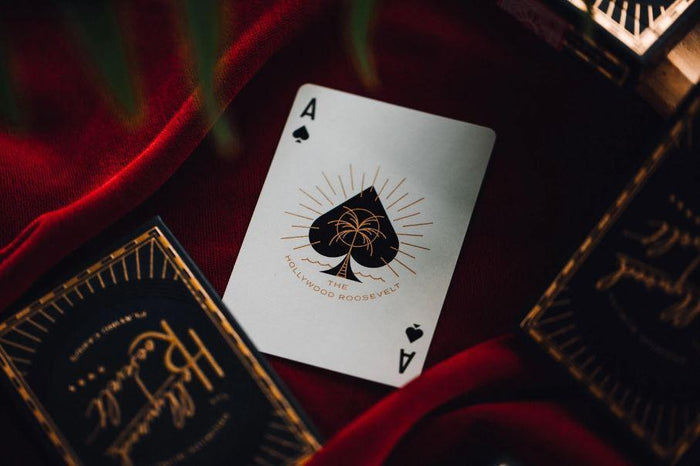 Hollywood Roosevelt Playing Cards Playing Cards by Theory11