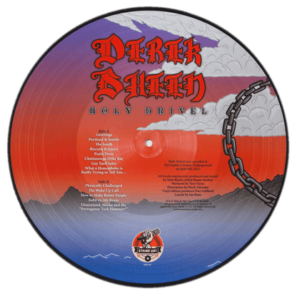 Holy Drivel LP (picture disc alternate art) by Derek Sheen