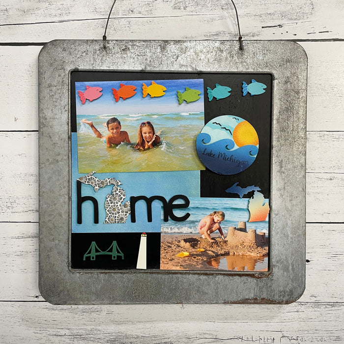 Home in Michigan Petoskey Magnet