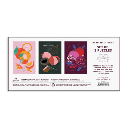 Hope Beauty Life Puzzle Set 100 Piece Puzzles Marisol Ortega