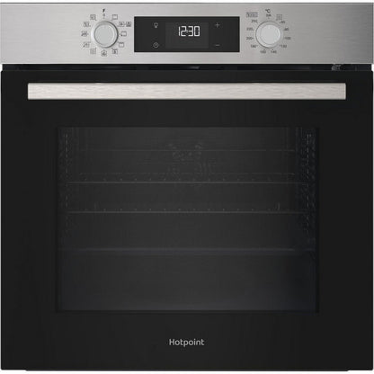 Hotpoint HO278PXUK Class 2 60cm Built In Electric Single Multifunction Pyrolytic Oven Silver